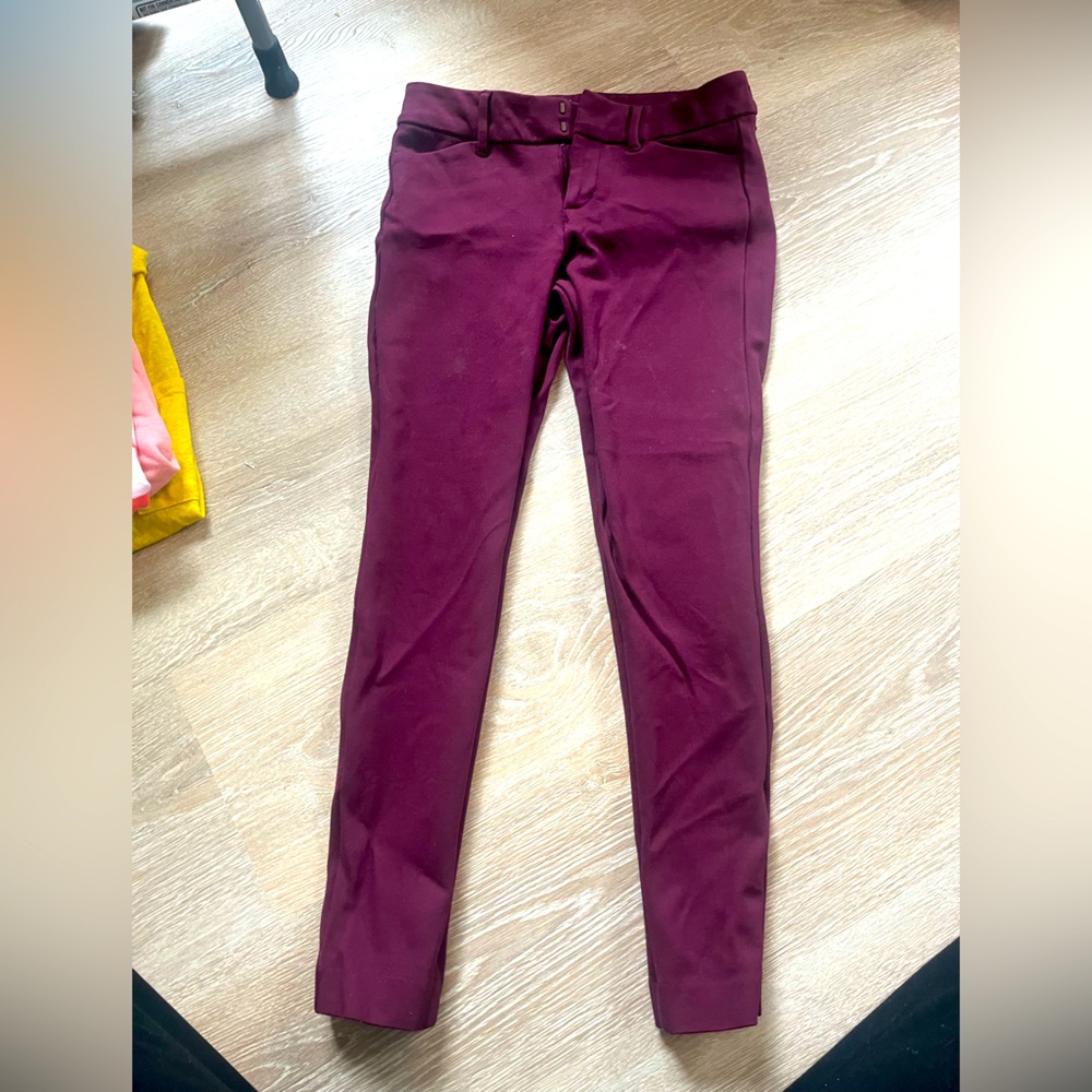 Pixie pants maroon